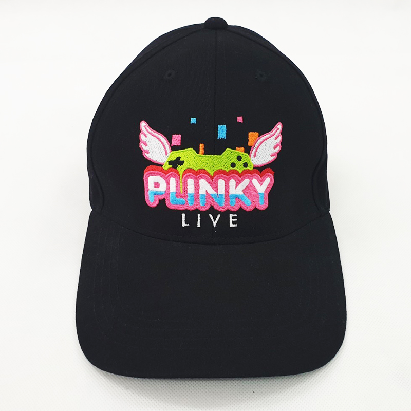 หมวกแก๊ปสีดำ Plinky